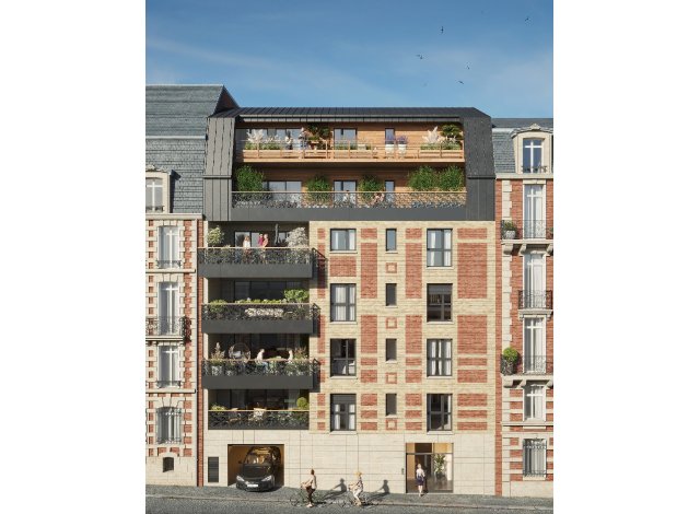 Investissement locatif  Rouen : programme immobilier neuf pour investir Rouen - Gare  Rouen