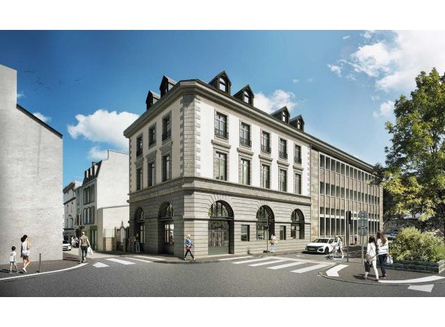 Investissement locatif  Brest : programme immobilier neuf pour investir Confluence  Quimper