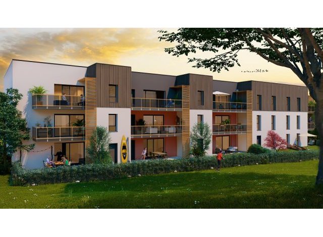 Programme immobilier neuf co-habitat Terrasses de la Rive TR3  Inzinzac-Lochrist