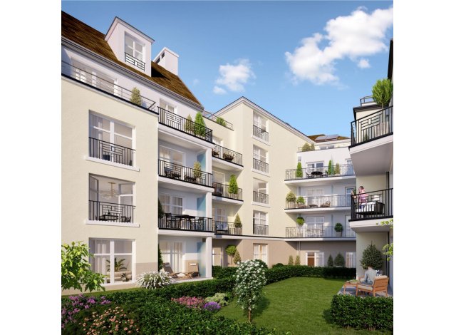 Investissement locatif  Stains : programme immobilier neuf pour investir Cote Village  Sarcelles