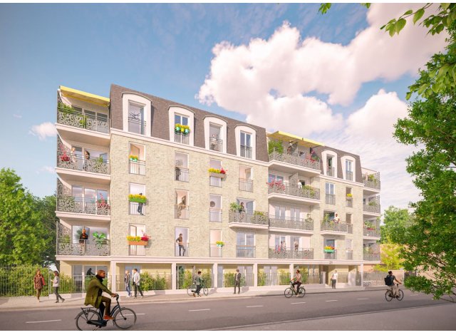 Investissement locatif  Crpy-en-Valois : programme immobilier neuf pour investir Villa des Arts  Noisy-le-Grand