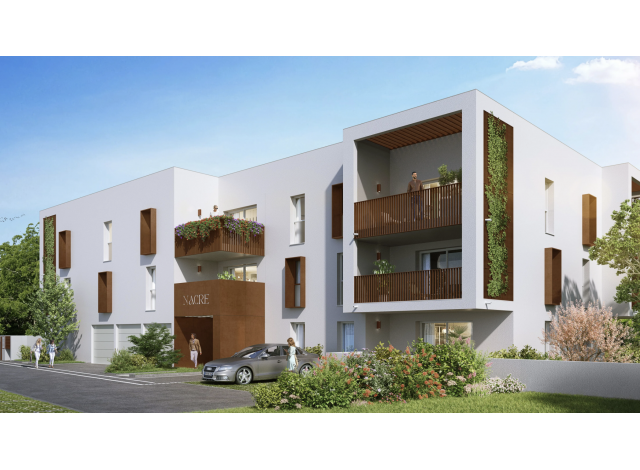 Investissement locatif  Ste : programme immobilier neuf pour investir Nacre  Marseillan