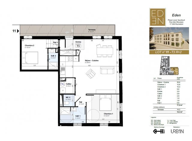 Programme immobilier Rochefort