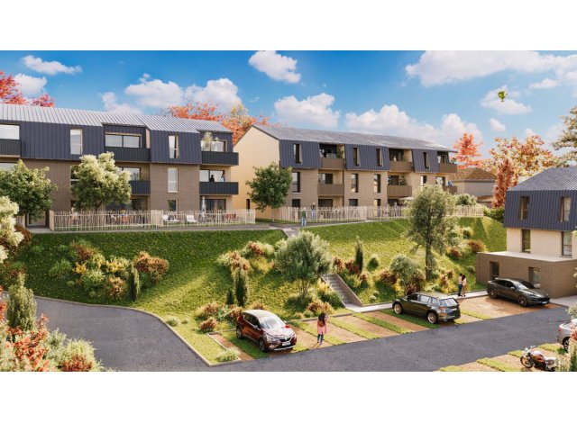 Investissement locatif  Hattenville : programme immobilier neuf pour investir Le Parc Saint Laurent  Harfleur