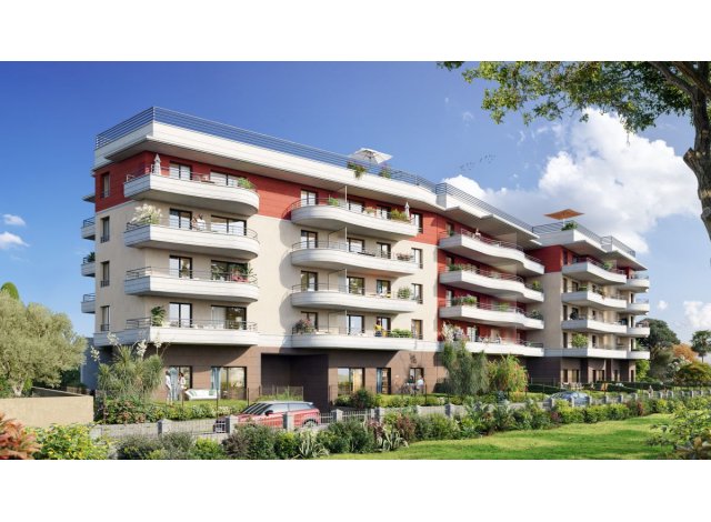 Investissement locatif dans les Alpes-Maritimes 06 : programme immobilier neuf pour investir Blue Art  Cagnes-sur-Mer