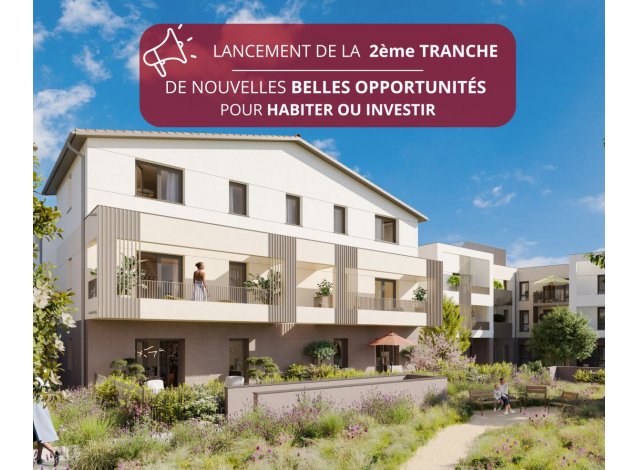 Programme immobilier neuf Les Terrasses Crista  Saint-Bonnet-de-Mure