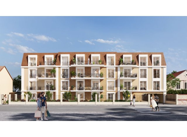 Investissement locatif  Le Port-Marly : programme immobilier neuf pour investir Villa Auguste  Chatou