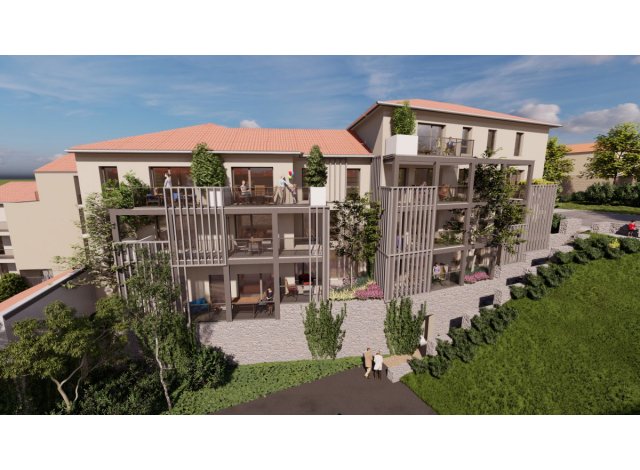 Investissement locatif  Clermont-Ferrand : programme immobilier neuf pour investir Résidence Artmony  Charly