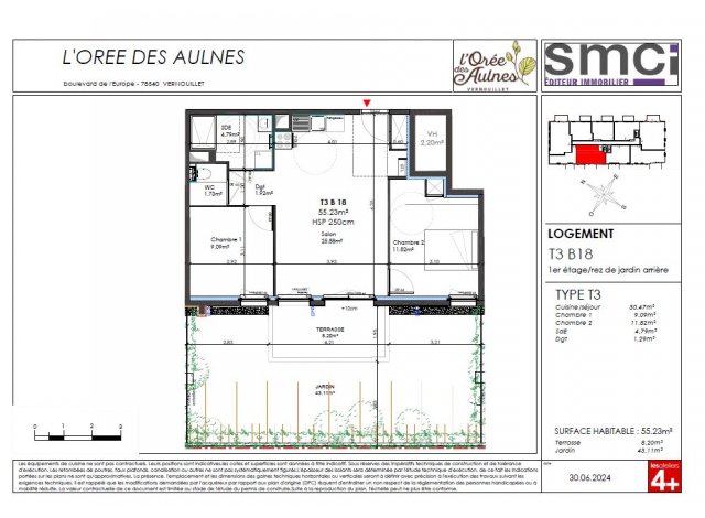 Logement cologique Vernouillet