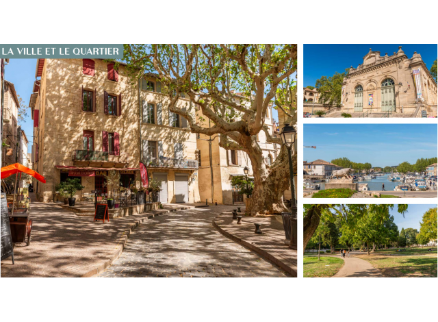 Programme immobilier neuf co-habitat Les Jardins du Bord de l'Eau  Beaucaire