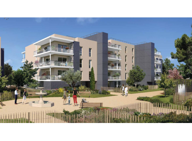 Programme immobilier neuf co-habitat Le Jardin des Villes  Hyères