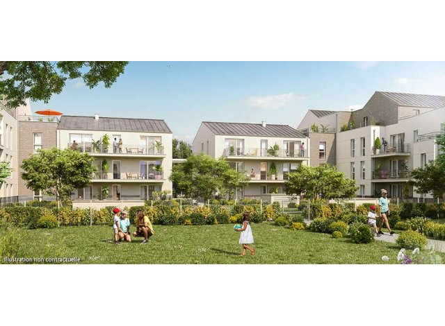 Programme immobilier neuf co-habitat Le Jardin d'Épure  Tours