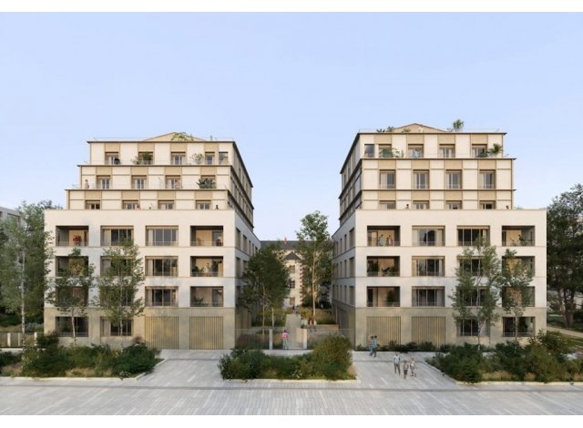 Programme immobilier neuf co-habitat Le Carre des Officiers  Nantes