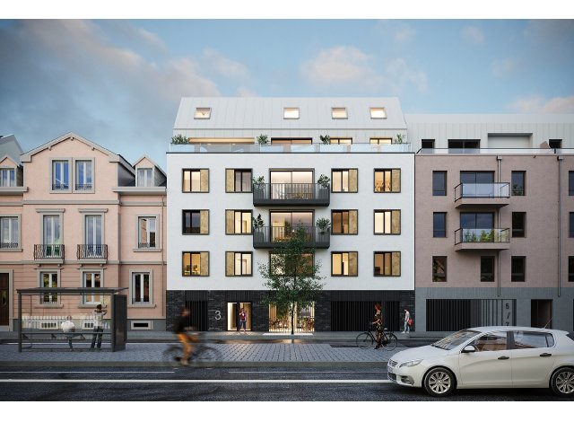 Investissement locatif en Alsace : programme immobilier neuf pour investir Neso  Strasbourg