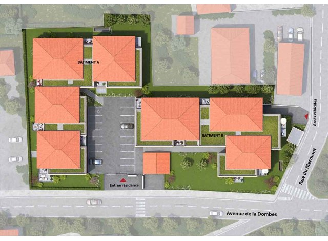 Investissement locatif  Villefranche-sur-Sane : programme immobilier neuf pour investir Rive Gauche  Villefranche-sur-Saône