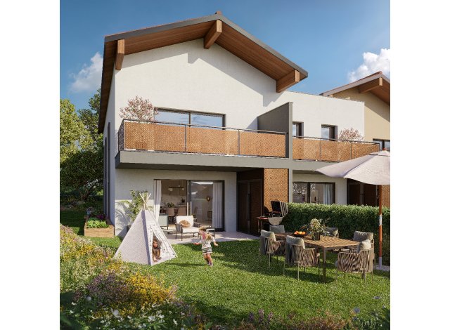 Programme immobilier avec maison ou villa neuve Les Vues de la Vallée  Thoiry