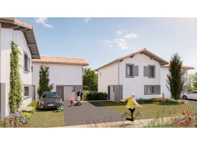 Investissement locatif  Tarnos : programme immobilier neuf pour investir Le Clos de l'Etang  Anglet