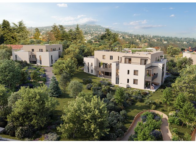 Investissement locatif  Saint-Germain-au-Mont-d'Or : programme immobilier neuf pour investir L'Écrin des Monts d'Or  Saint-Didier-au-Mont-d'Or