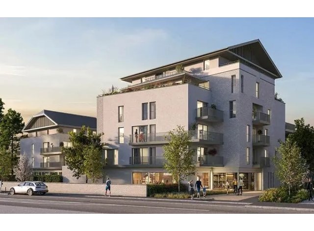 Investissement locatif en Centre Val de Loire : programme immobilier neuf pour investir Hikari  Orléans