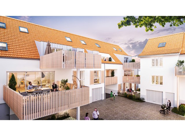 Programme immobilier neuf co-habitat La Villa Augusta  Handschuheim
